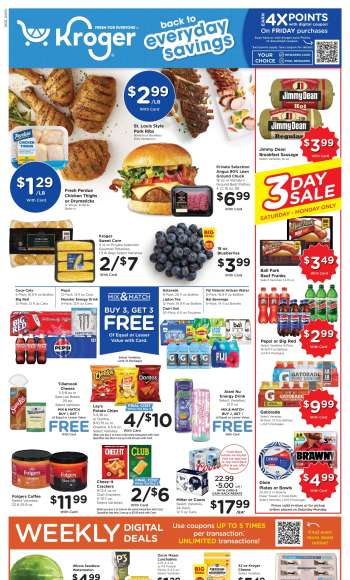 Kroger Flyer - 08/12/2026 - 08/18/2026.