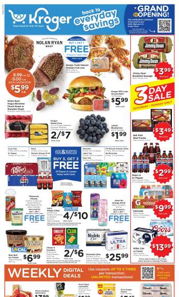 Kroger Flyer - 08/12/2026 - 08/18/2026.