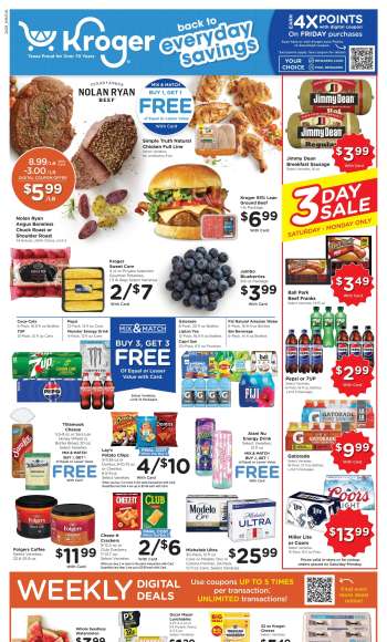 Kroger Flyer - 08/12/2026 - 08/18/2026.