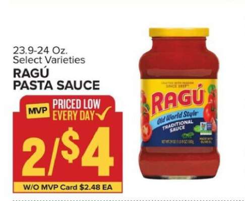 Ragú Pasta Sauce
