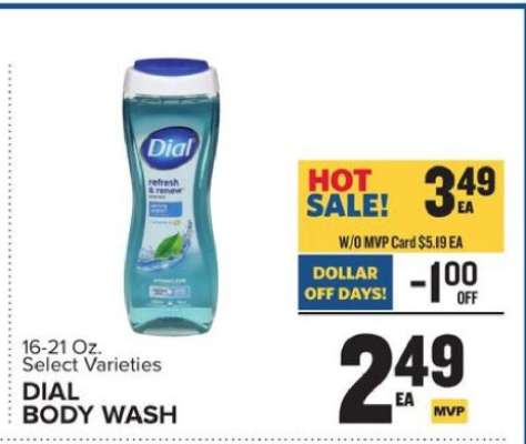 Dial Body Wash