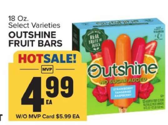 Outshine Fruit Bars