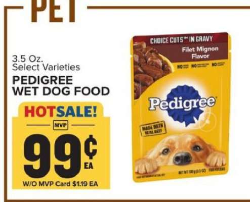 Pedigree Wet Dog Food*