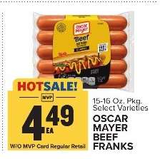 Oscar Mayer Beef Franks