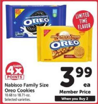 Nabisco Family Size Oreo Cookies