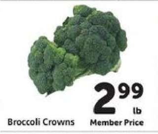Broccoli Crowns