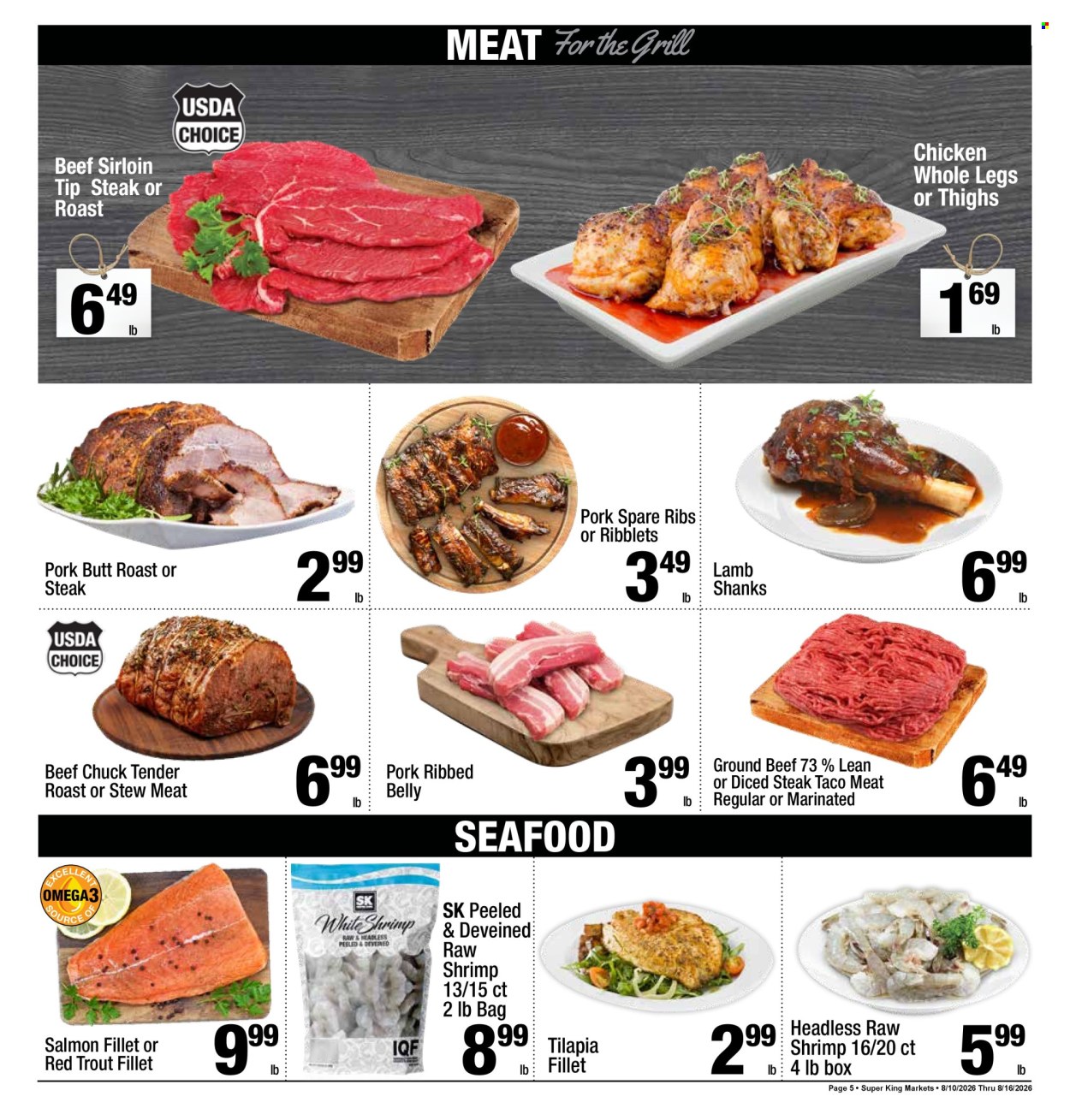 Super King Markets ad - 08/10/2026 - 08/16/2026. Page 6