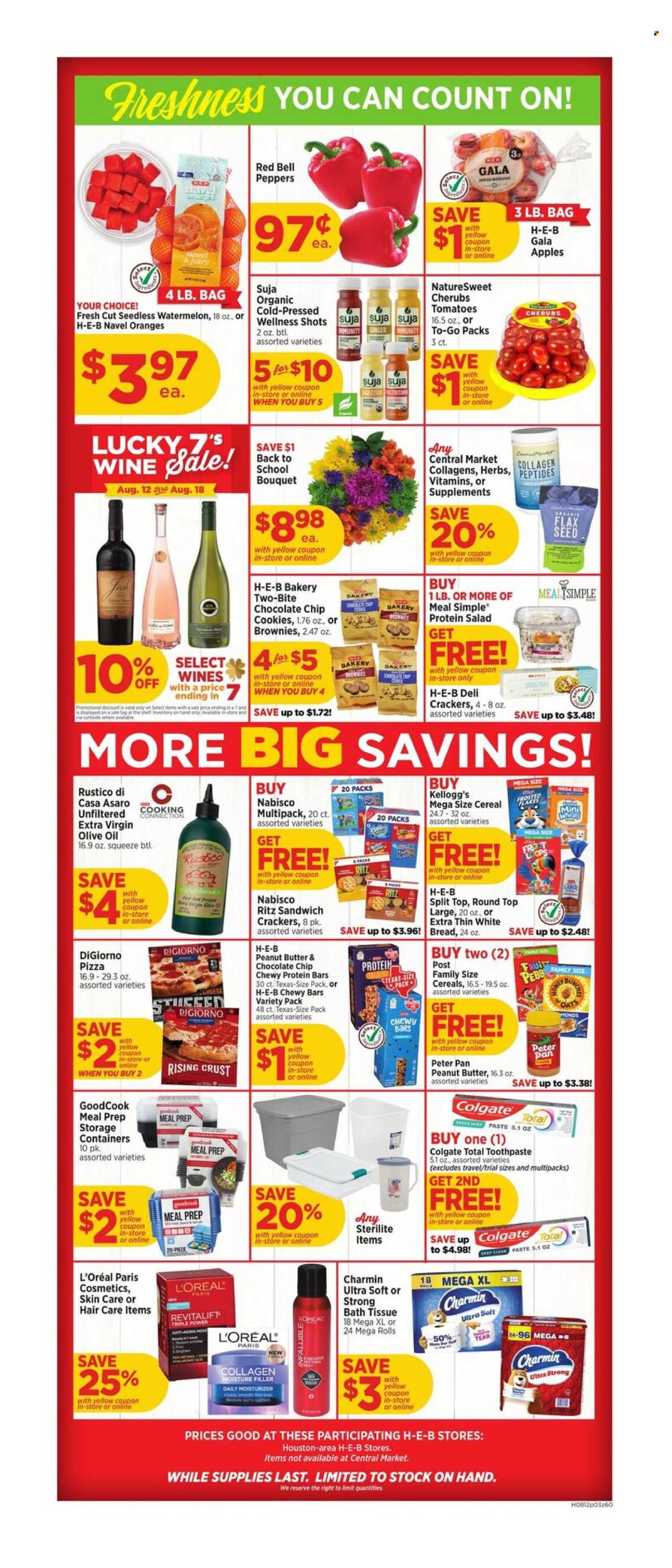 H-E-B ad - 08/12/2026 - 08/18/2026. Page 3
