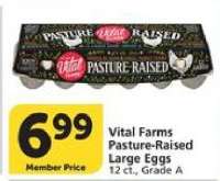 Vital Farms Pasture-Raised Large Eggs