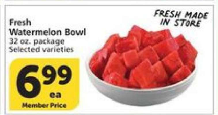 Fresh Watermelon Bowl