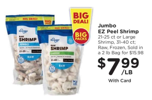 Jumbo EZ Peel Shrimp