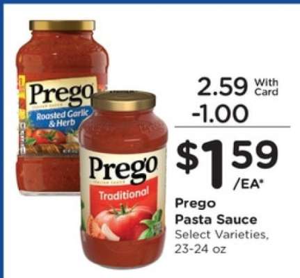 Prego Pasta Sauce