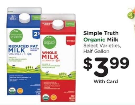 Simple Truth Organic Milk