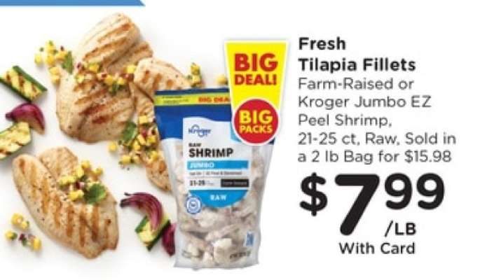 Fresh Tilapia Fillets