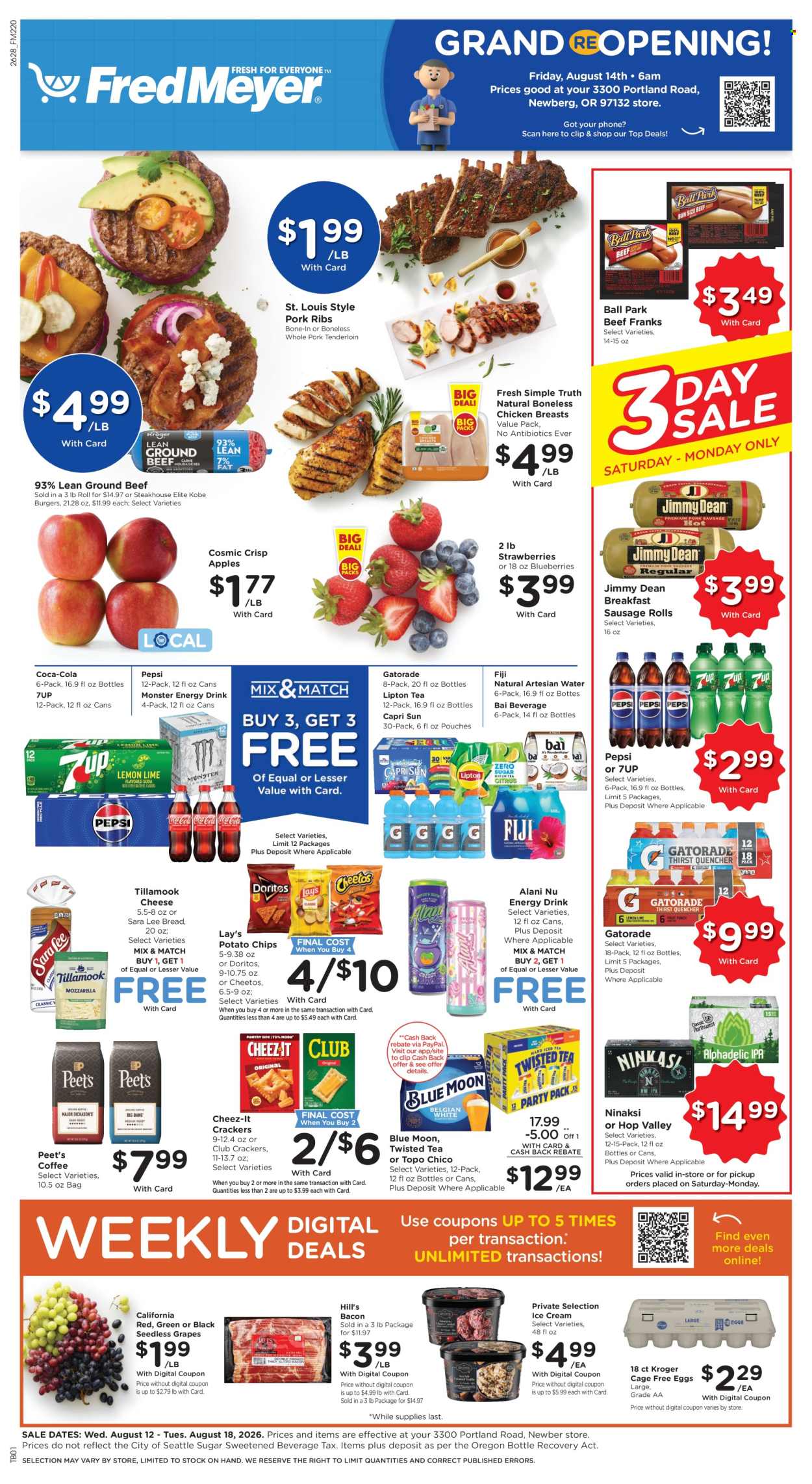 Fred Meyer ad - 08/12/2026 - 08/18/2026. Page 1