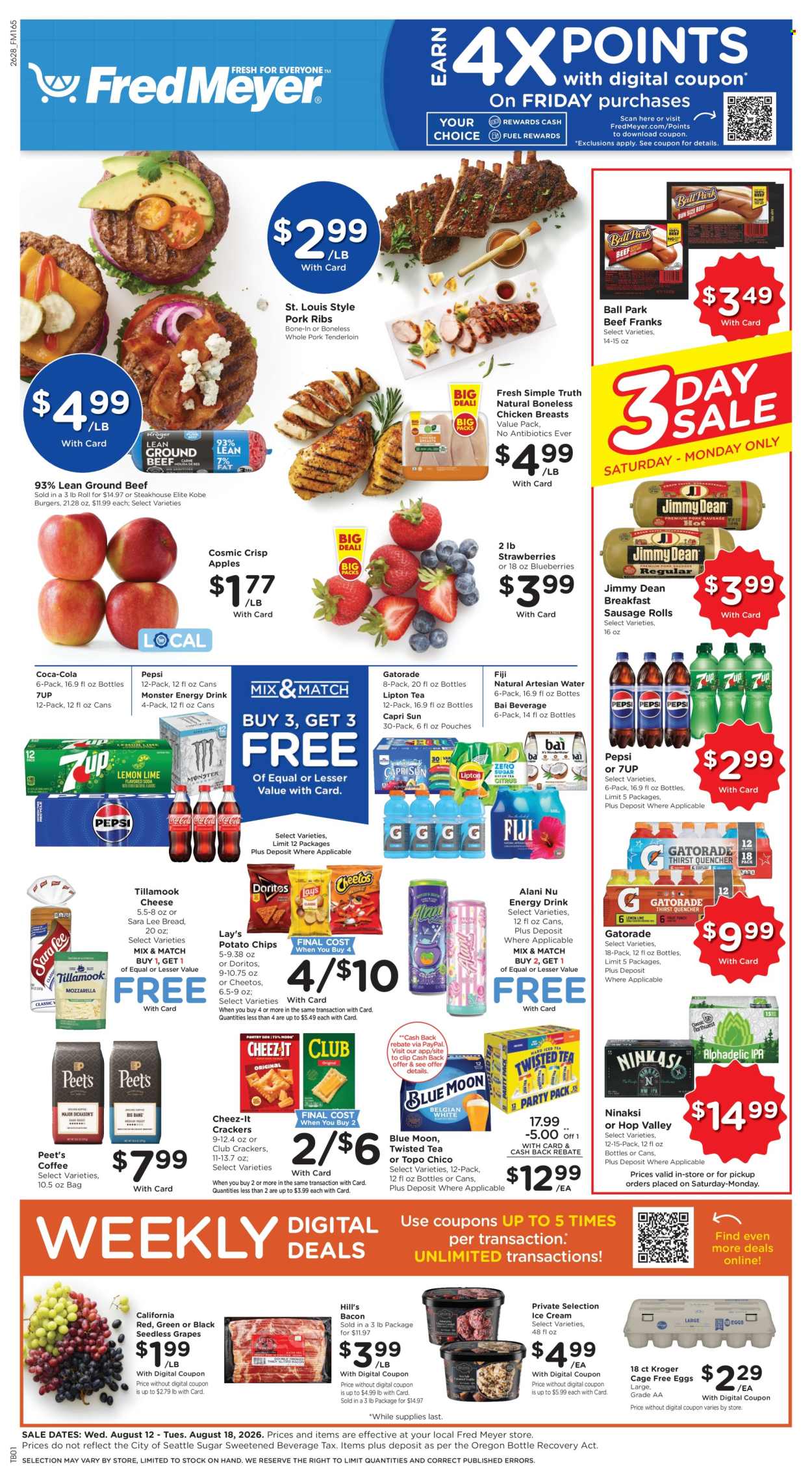 Fred Meyer ad - 08/12/2026 - 08/18/2026. Page 1