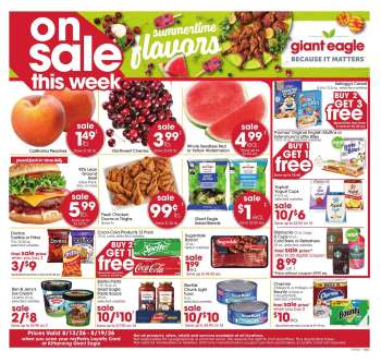 Giant Eagle Flyer - 08/13/2026 - 08/19/2026.