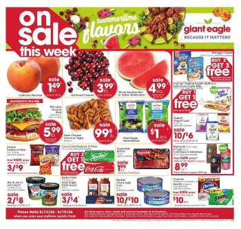 Giant Eagle Flyer - 08/13/2026 - 08/19/2026.