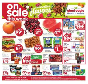 Giant Eagle Flyer - 08/13/2026 - 08/19/2026.