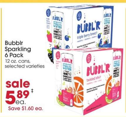 Bubblr Sparkling 6 Pack