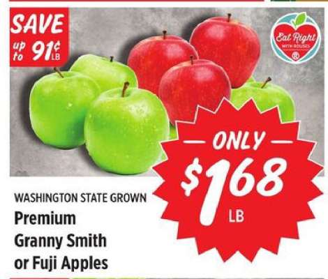 Premium Granny Smith or Fuji Apples