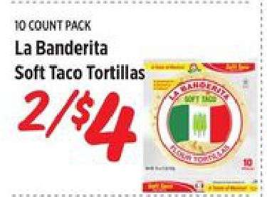 La Banderita Soft Taco Tortillas