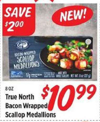 True North Bacon Wrapped Scallop Medallions