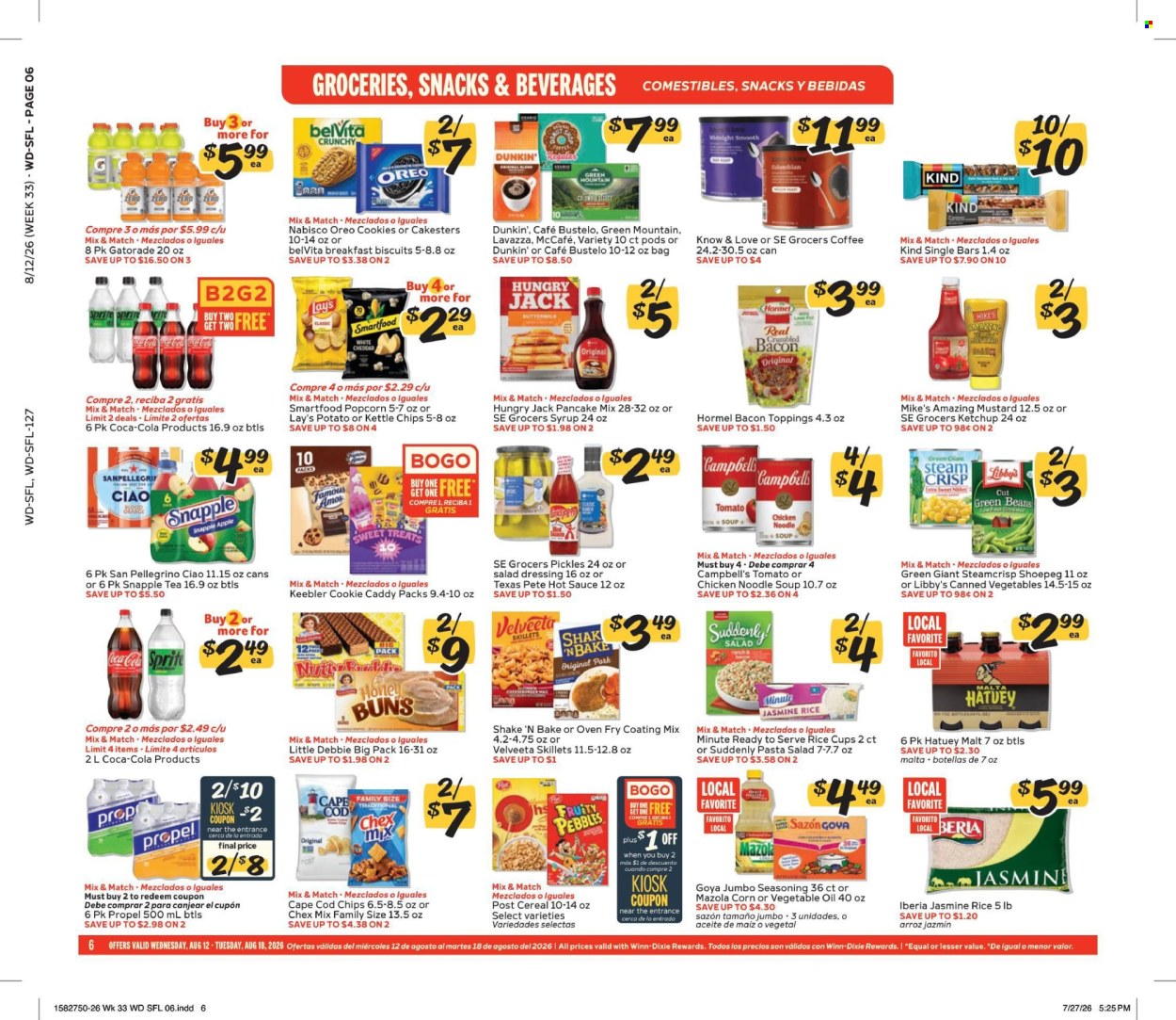 Winn Dixie ad - 08/12/2026 - 08/18/2026. Page 6