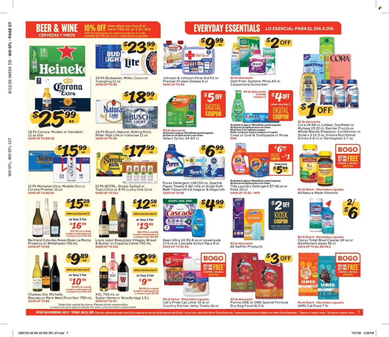 Winn Dixie ad - 08/12/2026 - 08/18/2026. Page 7
