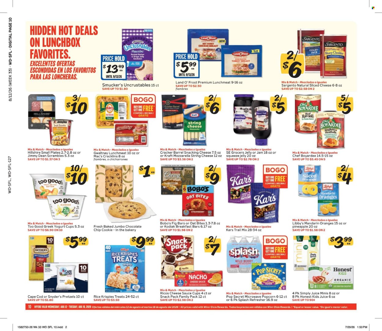 Winn Dixie ad - 08/12/2026 - 08/18/2026. Page 10