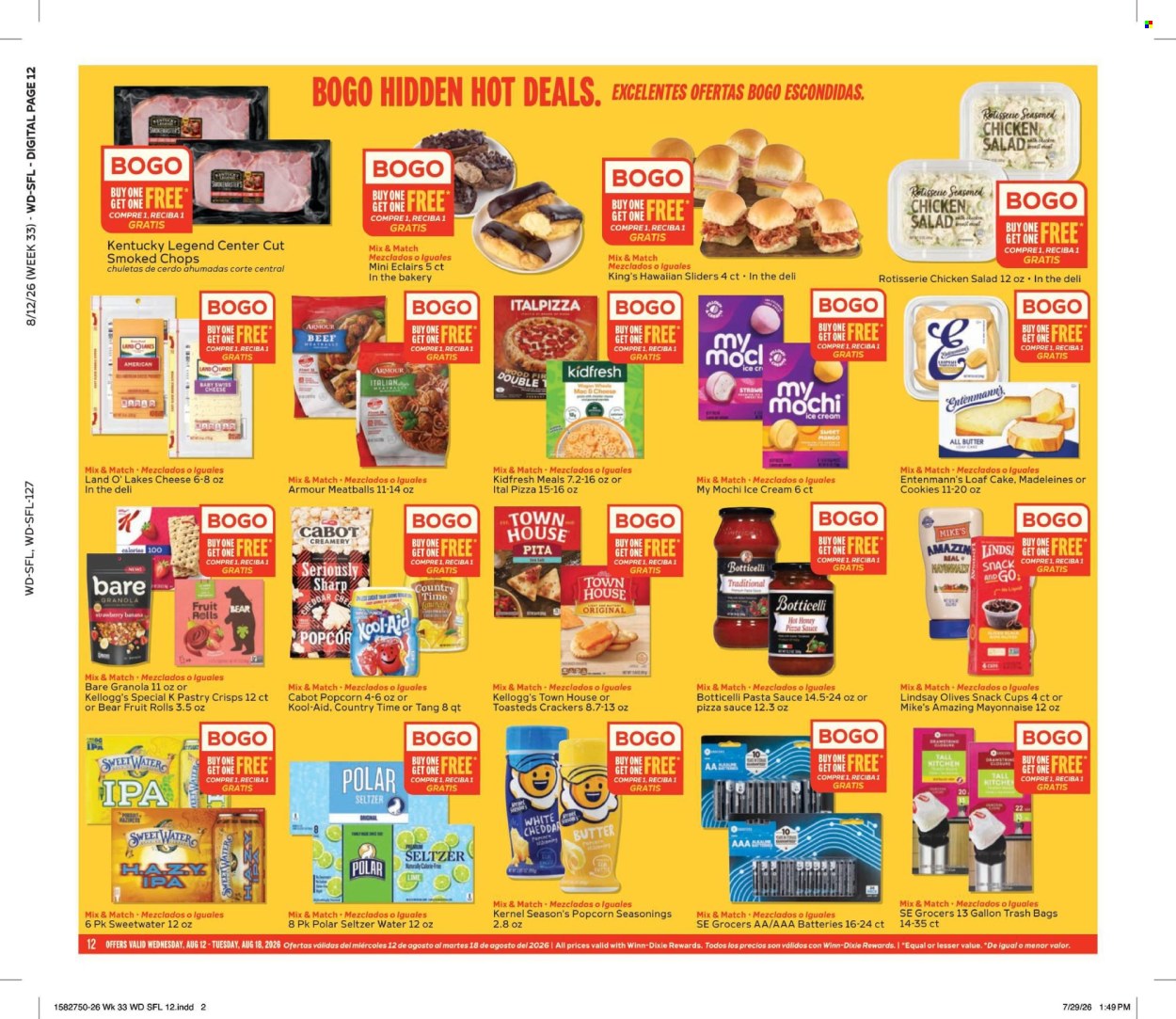 Winn Dixie ad - 08/12/2026 - 08/18/2026. Page 12