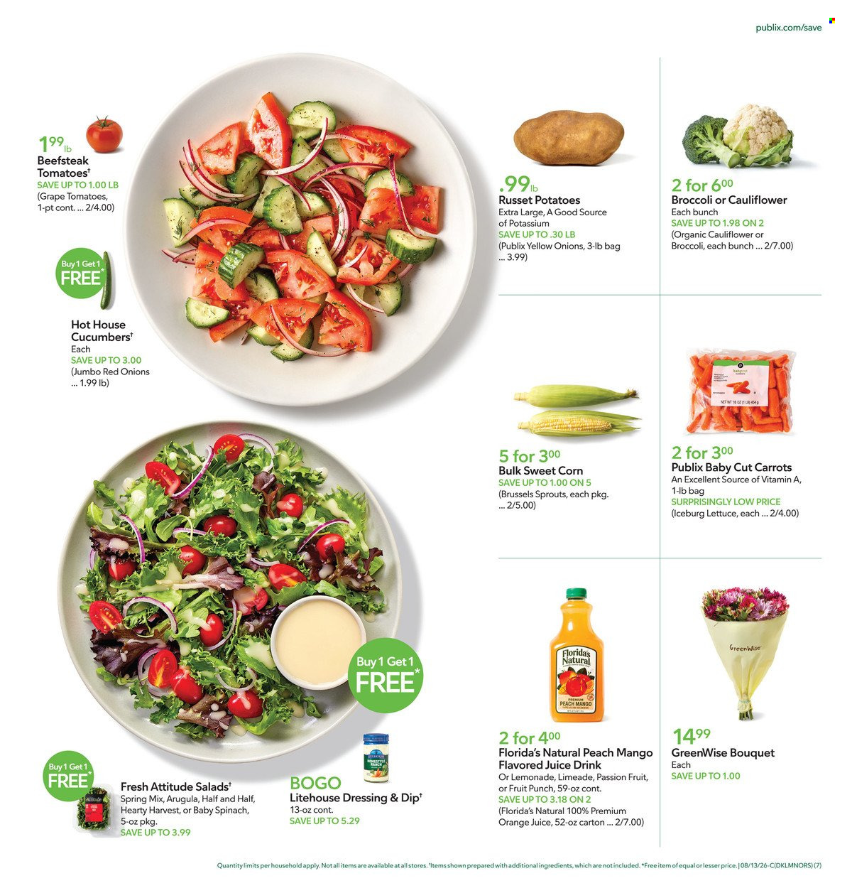 Publix ad - 08/12/2026 - 08/18/2026. Page 7