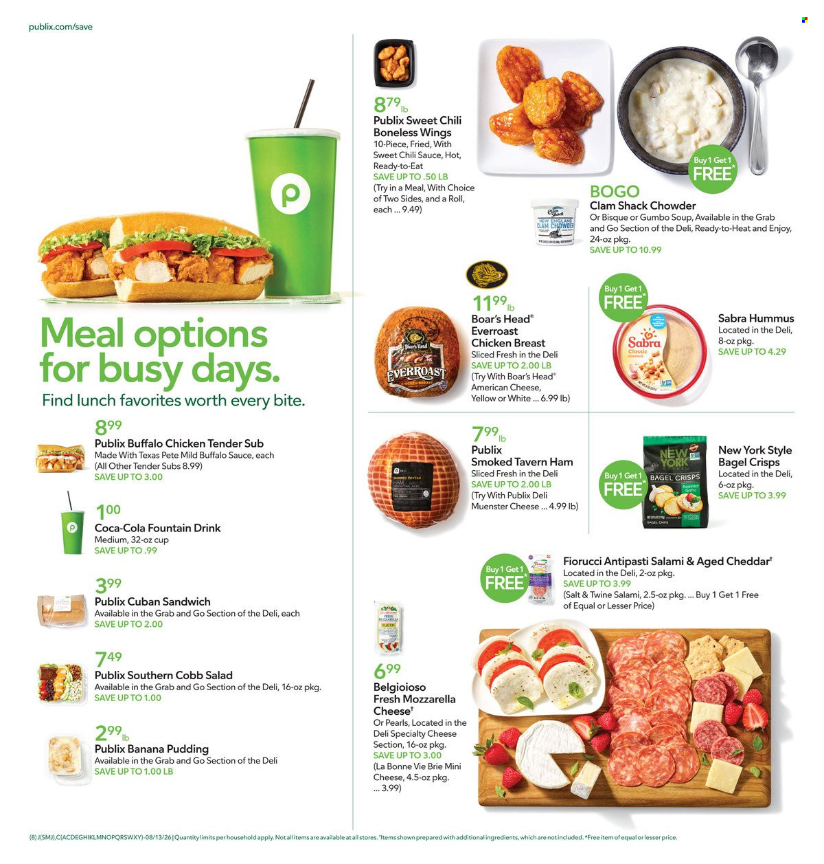 Publix ad - 08/12/2026 - 08/18/2026. Page 8