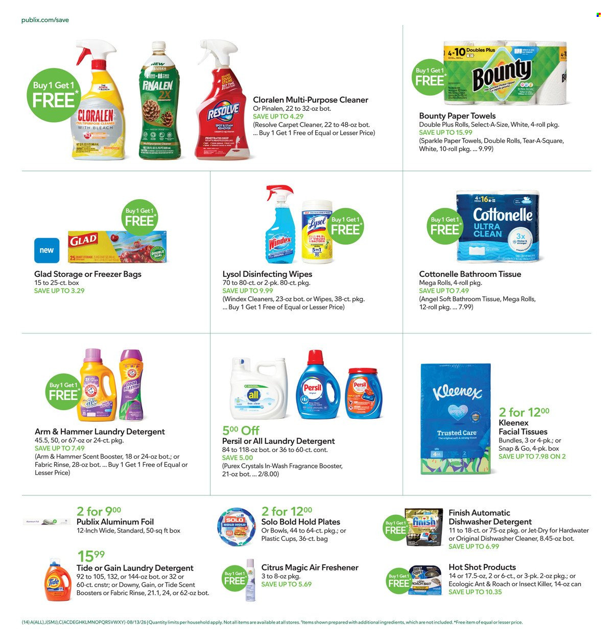 Publix ad - 08/12/2026 - 08/18/2026. Page 14