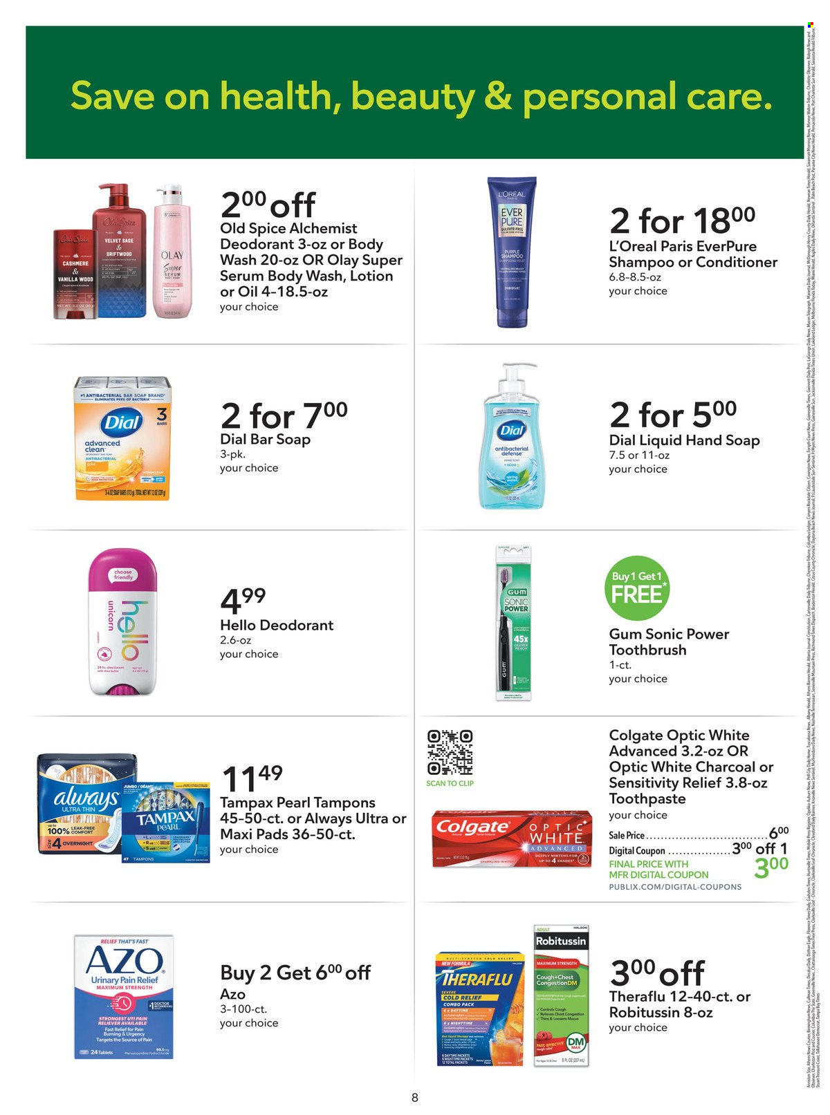 Publix ad - 08/12/2026 - 08/25/2026. Page 8