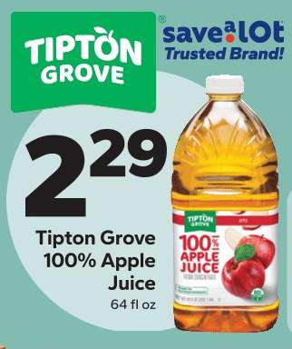 Tipton Grove 100% Apple Juice