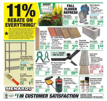 Menards Flyer - 08/13/2026 - 08/23/2026.