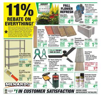 Menards Flyer - 08/13/2026 - 08/23/2026.