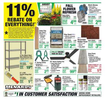 Menards Flyer - 08/13/2026 - 08/23/2026.