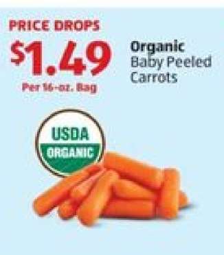 Organic Baby Peeled Carrots