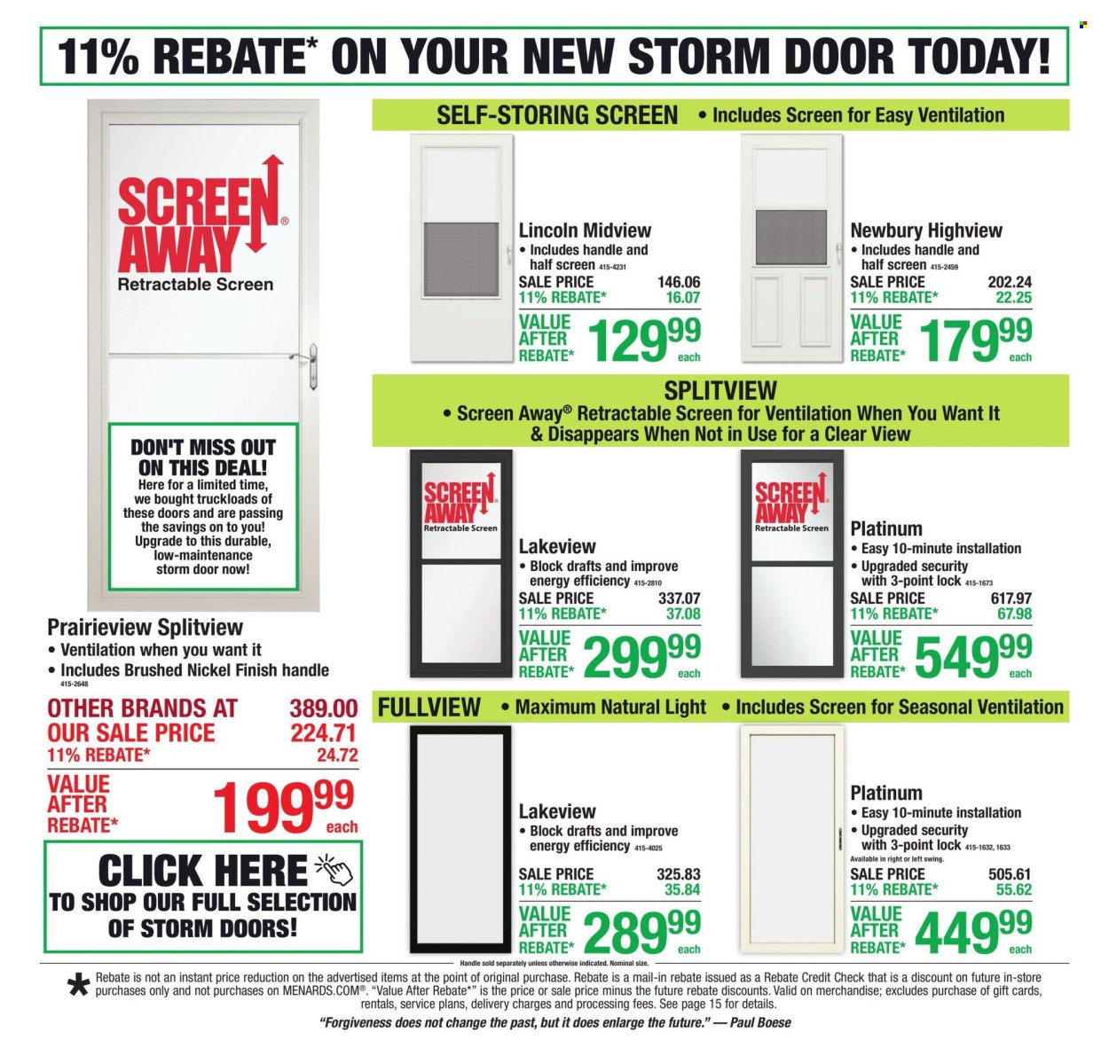 Menards ad - 08/13/2026 - 08/23/2026. Page 3
