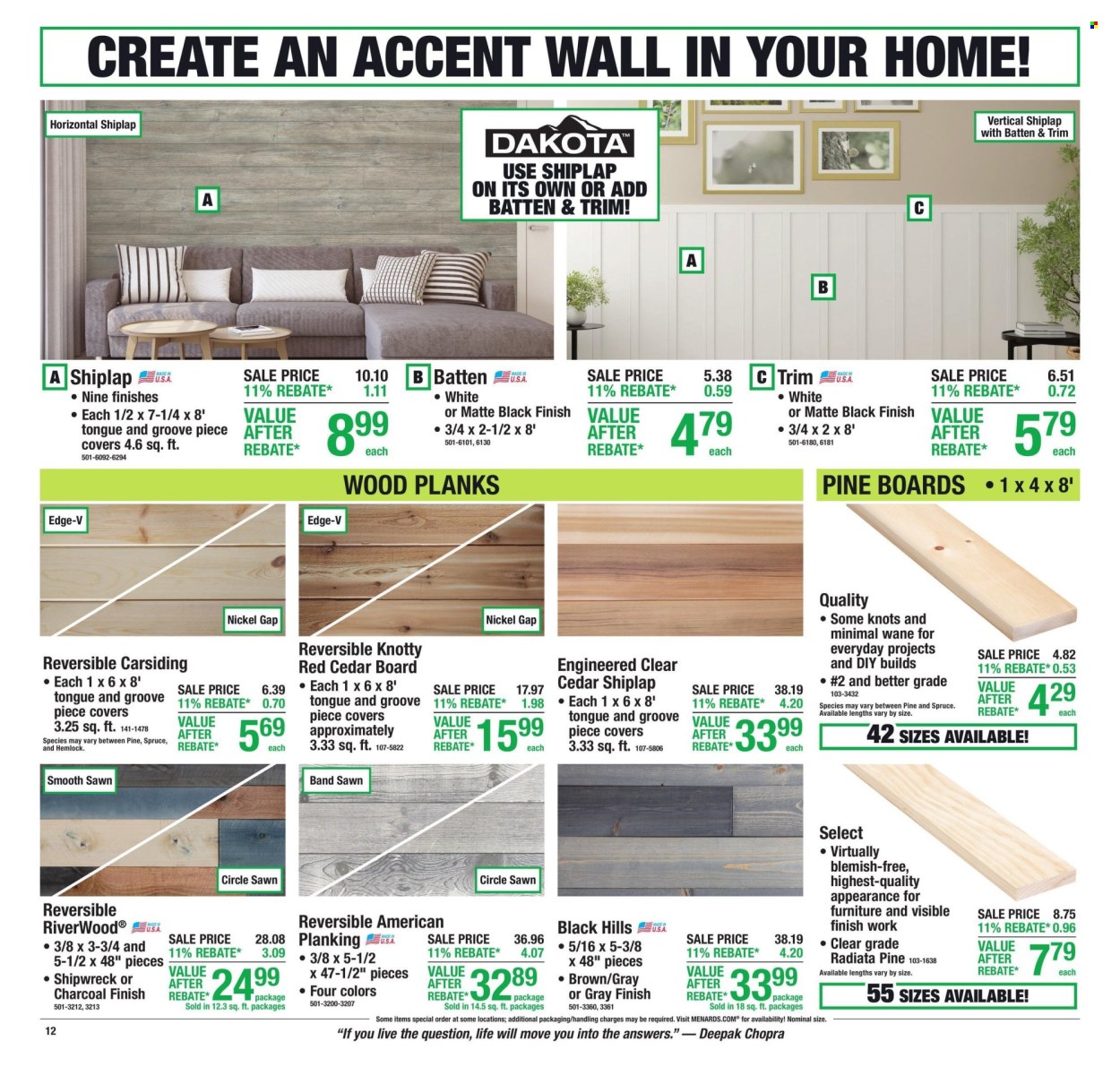 Menards ad - 08/13/2026 - 08/23/2026. Page 15