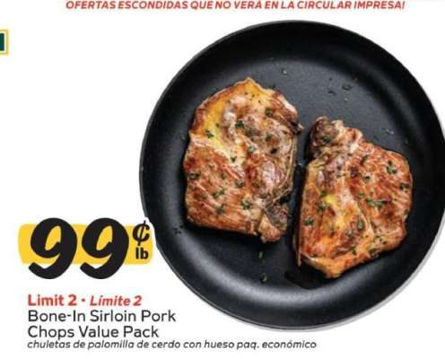Bone-In Sirloin Pork Chops Value Pack