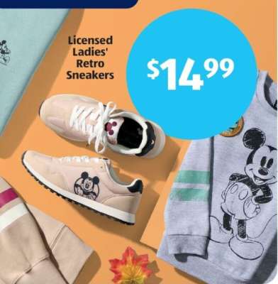 Licensed Ladies' Retro Sneakers