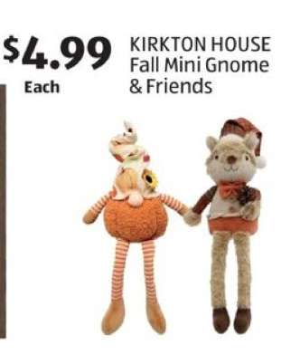 KIRKTON HOUSE Fall Mini Gnome & Friends