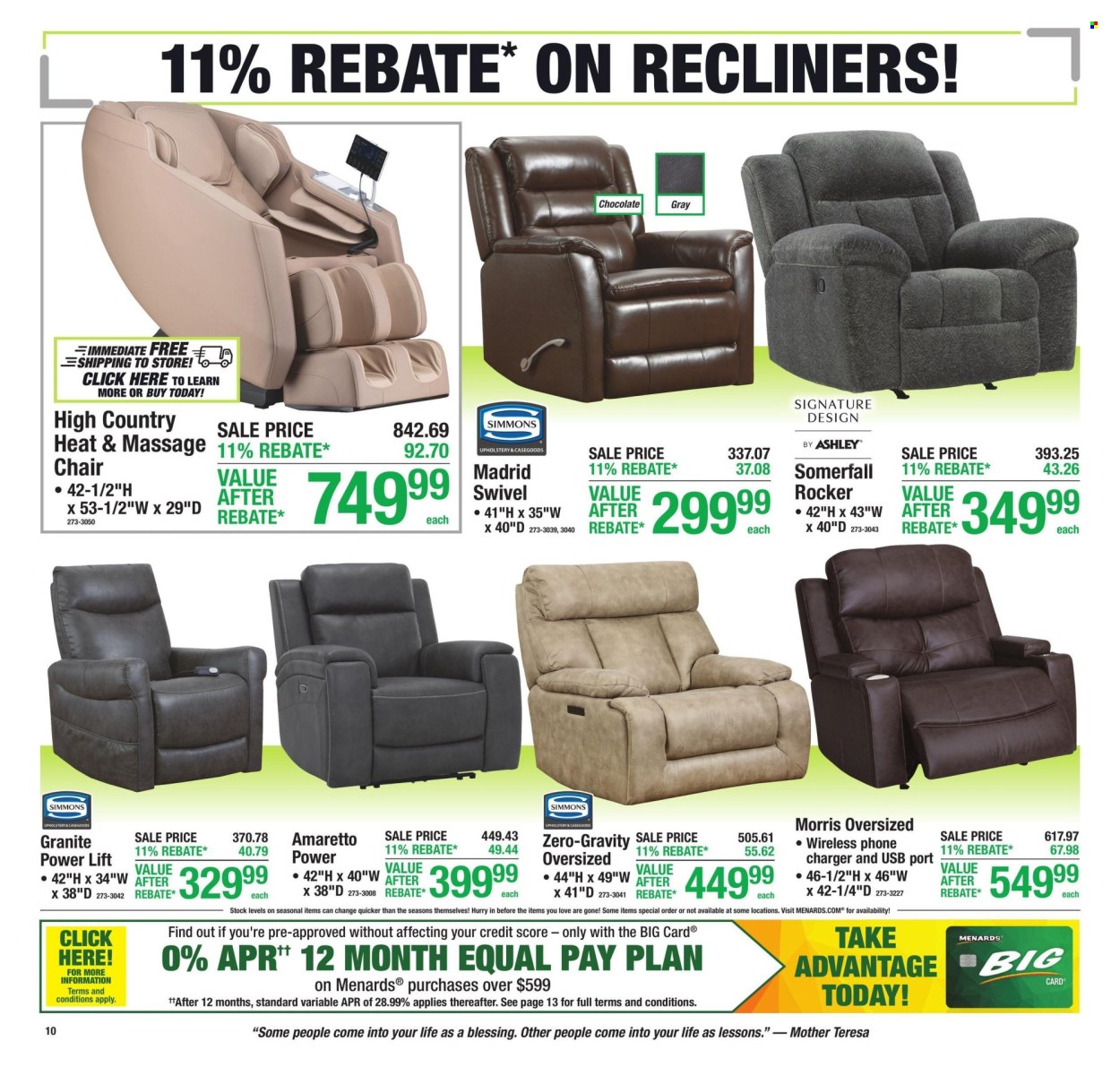 Menards ad - 08/13/2026 - 08/23/2026. Page 13