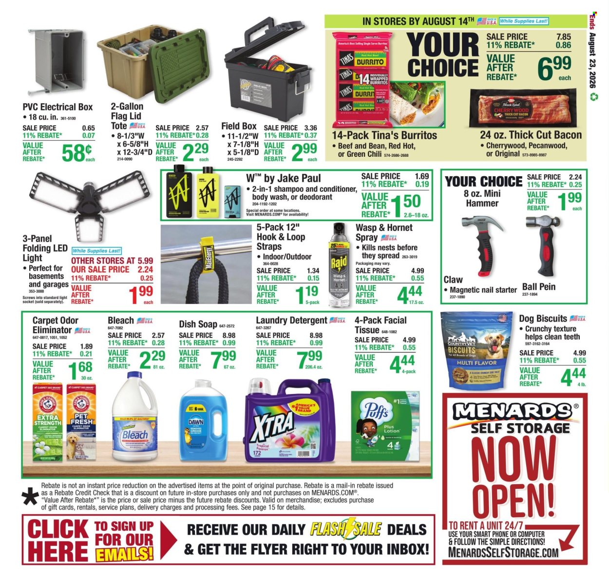 Menards ad - 08/13/2026 - 08/23/2026. Page 21