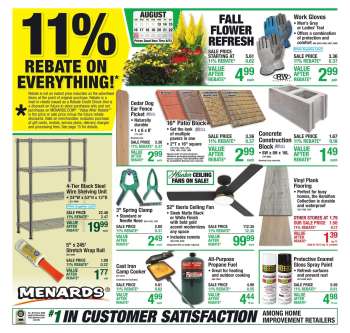 Menards Flyer - 08/13/2026 - 08/23/2026.