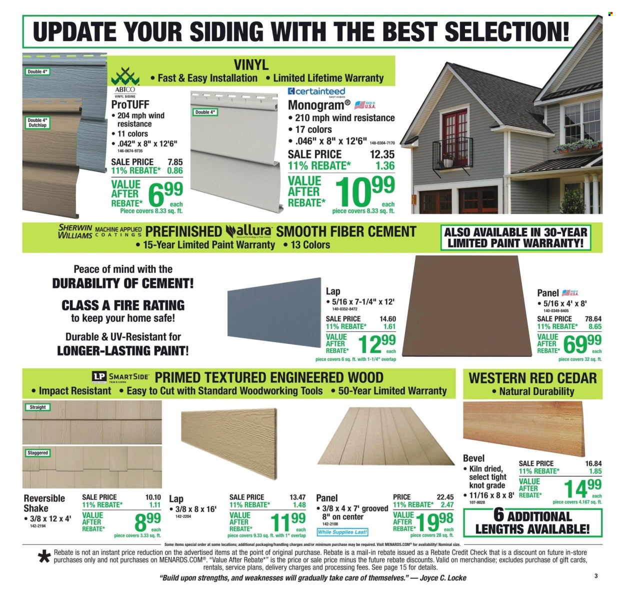 Menards ad - 08/13/2026 - 08/23/2026. Page 4