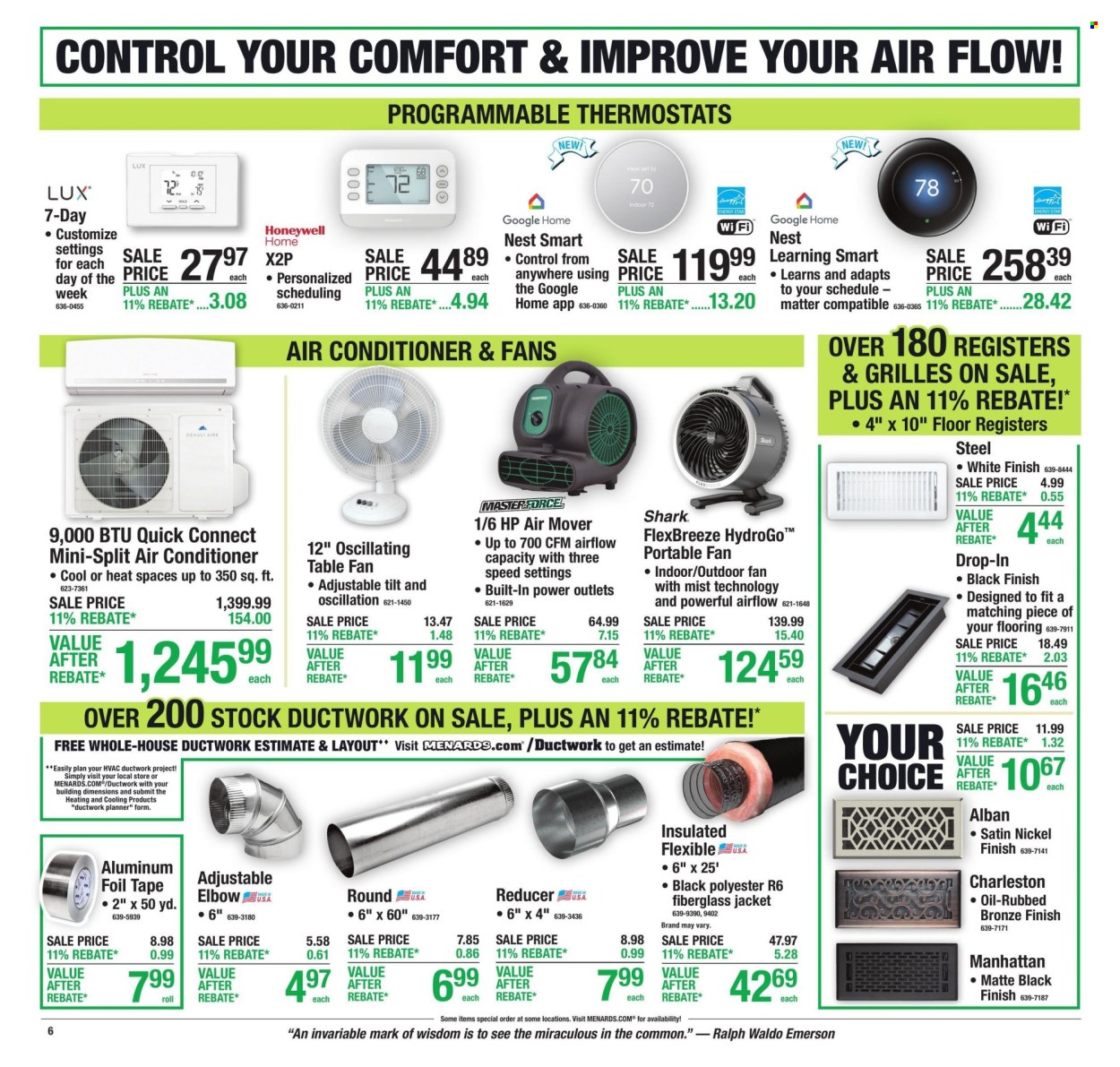 Menards ad - 08/13/2026 - 08/23/2026. Page 9